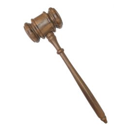 Gavel - 10-1/2 Inch Walnut (ZM390)