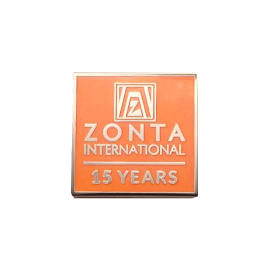 15 Year Service Pin - Orange (ZM162 GEP)