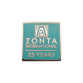 25 Year Service Pin - Light Cyan (ZM164 GEP)