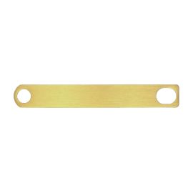Gavel Engraving Band- Brass for 10-1/2 Inch Walnut Gavel (ZM391)