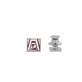 Small Membership Lapel Tac - Rhodium Plated (ZM138 RPNS)