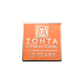 15 Year Service Pin - Orange (ZM162 GEP)