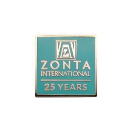 25 Year Service Pin - Light Cyan (ZM164 GEP)