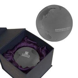 Glass Globe Paperweight (ZM326)