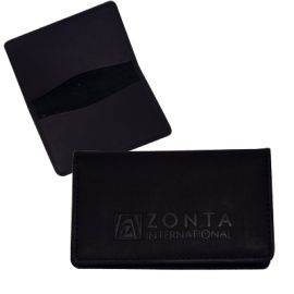Zonta Calfskin Leather Card Case (ZM363)