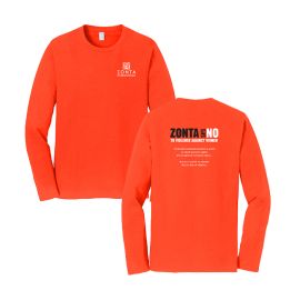 Zonta Says No Unisex Long Sleeve Shirt (ZM519)