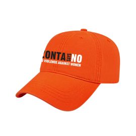 Zonta Says No Embroidered Hat (ZM513)